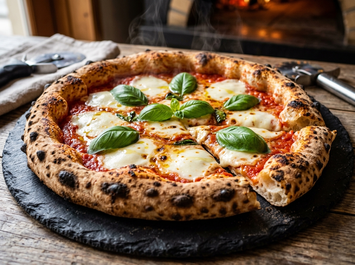 Classic Pizza Margherita Extra (San Marzano D.O.P. & Buffalo Mozzarella)
