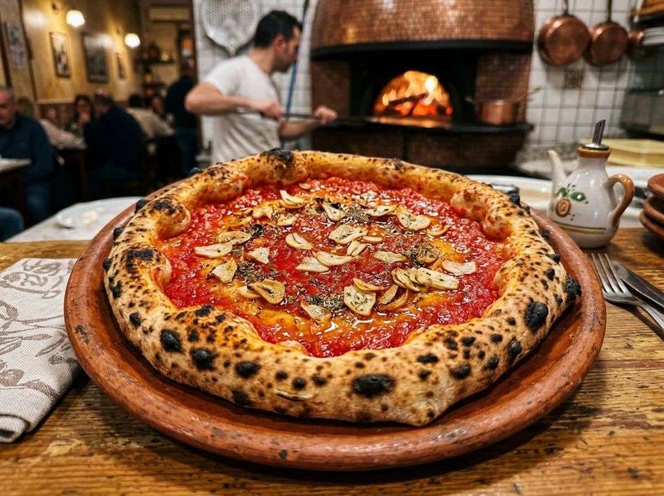 Traditional Neapolitan Pizza Marinara