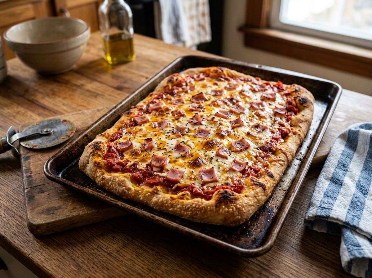 Easy Weeknight Sheet Pan Pizza